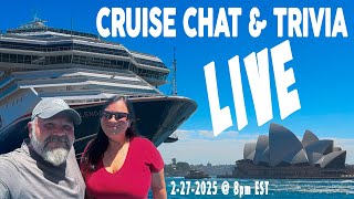 CRUISE CHAT & LIVE TRIVIA