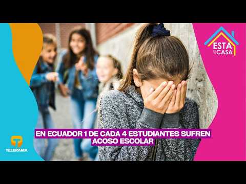 En Ecuador 1 de cada 4 estudiantes sufren acoso escolar
