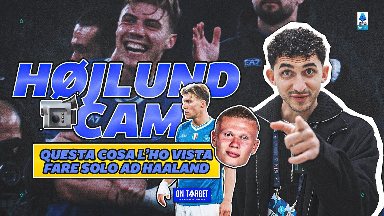 QUESTA COSA L'HO VISTA FARE SOLO AD HAALAND | HOJLUND CAM con Michele Danese