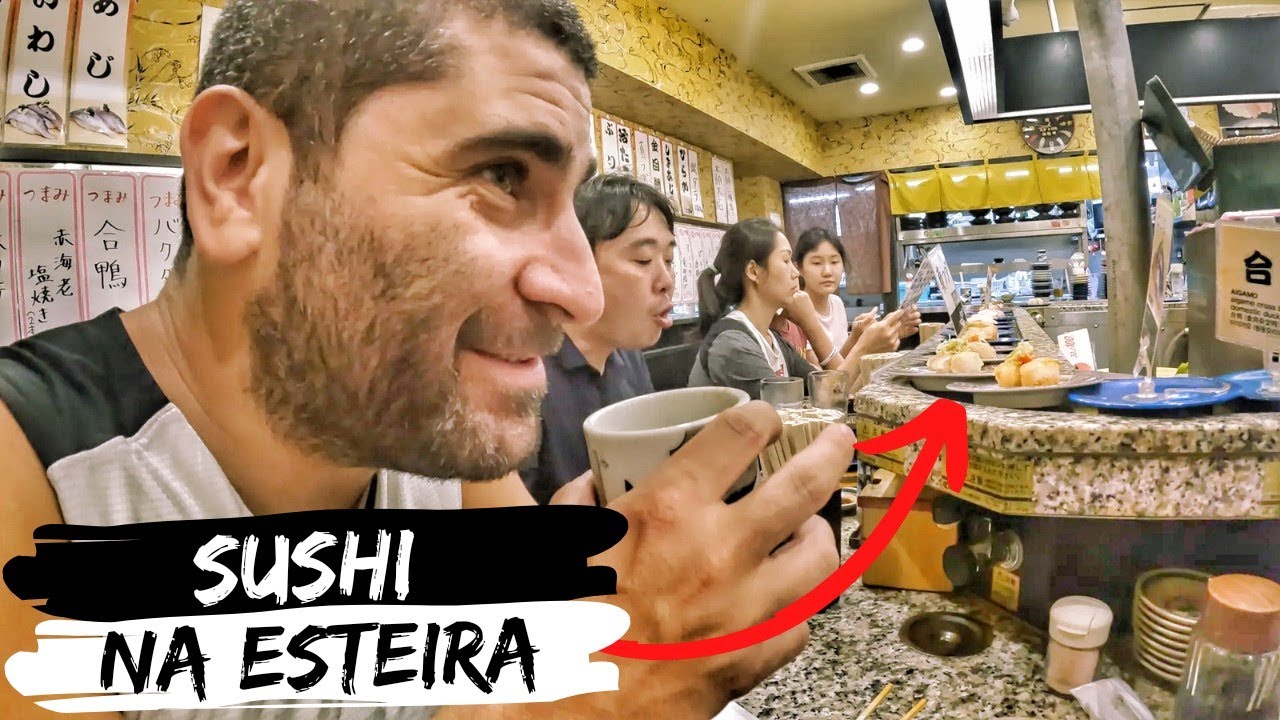 PROVANDO COMIDAS POPULARES NO JAPÃO