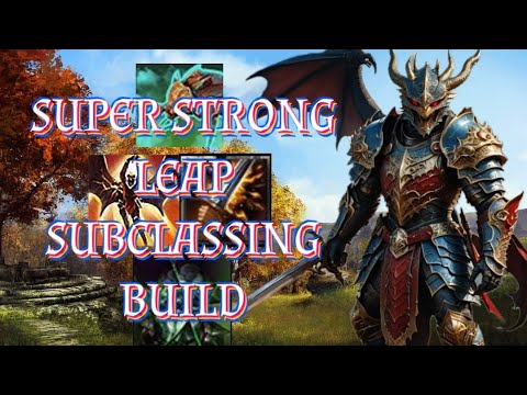 ESO PVP- Super Fun OFF META LEAP Subclassing PVP Build Warden/Arcanist/Dragonknight!!
