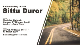 Kajian Kitab Manhaj – “Sittu Duror”