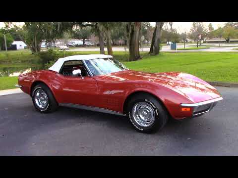 1970 Chevrolet Corvette (CC-1458622) for sale in Lakeland, Florida