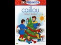 Opening To Caillou S Holidays 2004 DVD