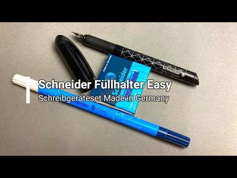 Schneider Schreibgeräte Easy ⎪ Füllhalter - Review Deutsch