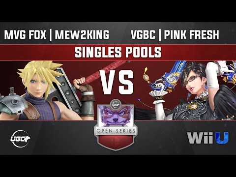 UGC Smash 4 SINGLES POOLS - MVG FOX | Mew2King (Cloud) vs VGBC | Pink Fresh (Bayonetta)