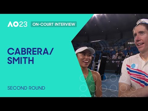 Cabrera/Smith On-Court Interview | Australian Open 2023 Second Round