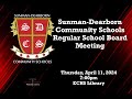S-DCSC Regular Board Meeting--April 2024
