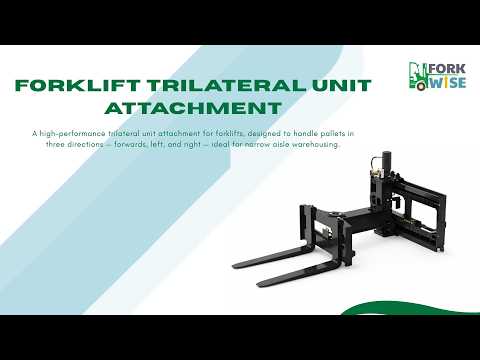 Forklift Trilateral Unit Attachment - Image 2