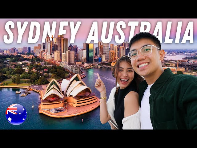 Travel vlog - First Time in SYDNEY, AUSTRALIA! 🇦🇺 This City is Gorgeous!