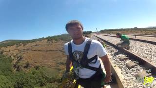 David Pack. Puenting High-jumping. Buitrago 10-08-2013