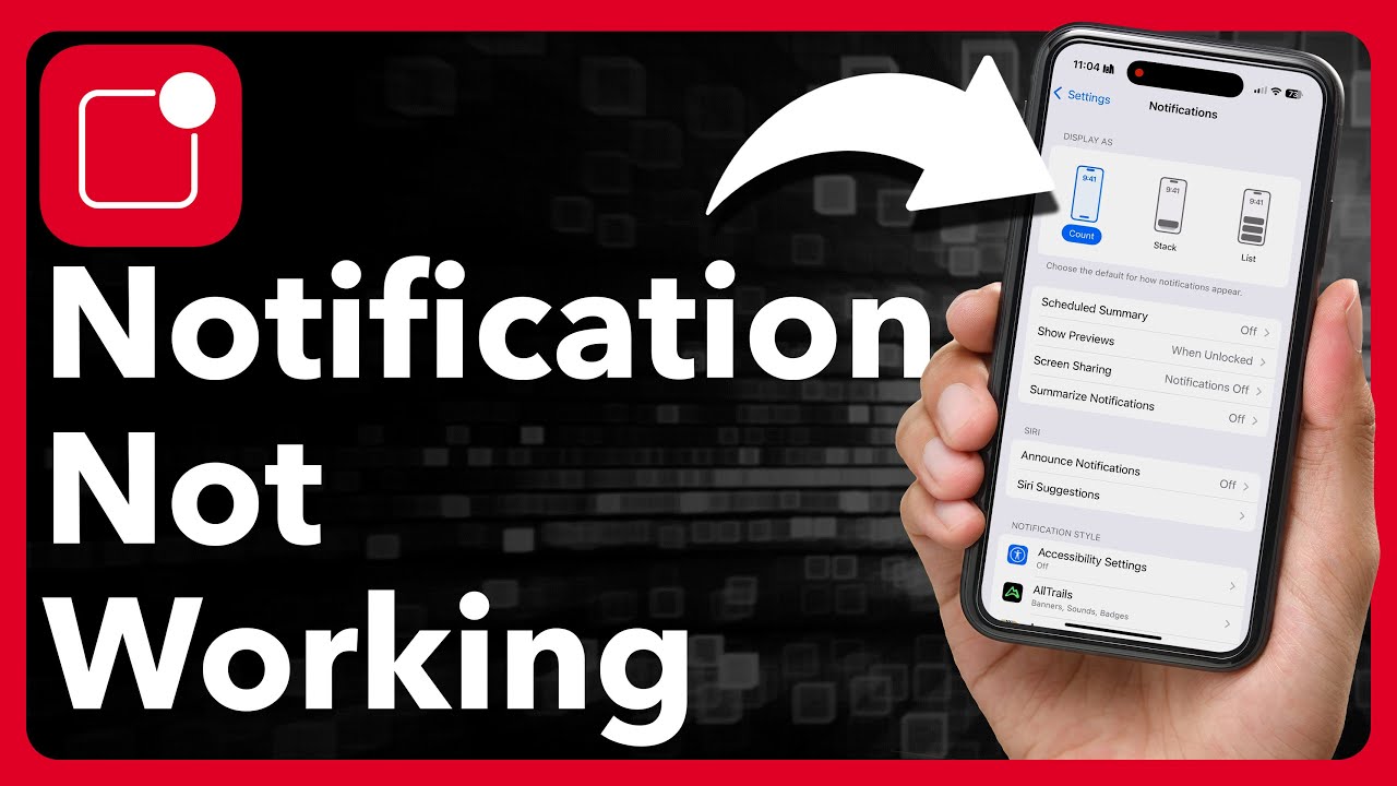 How To Fix Notifications Not Working On iPhone