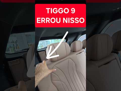 TIGGO 9 ERROU FEIO NISSO