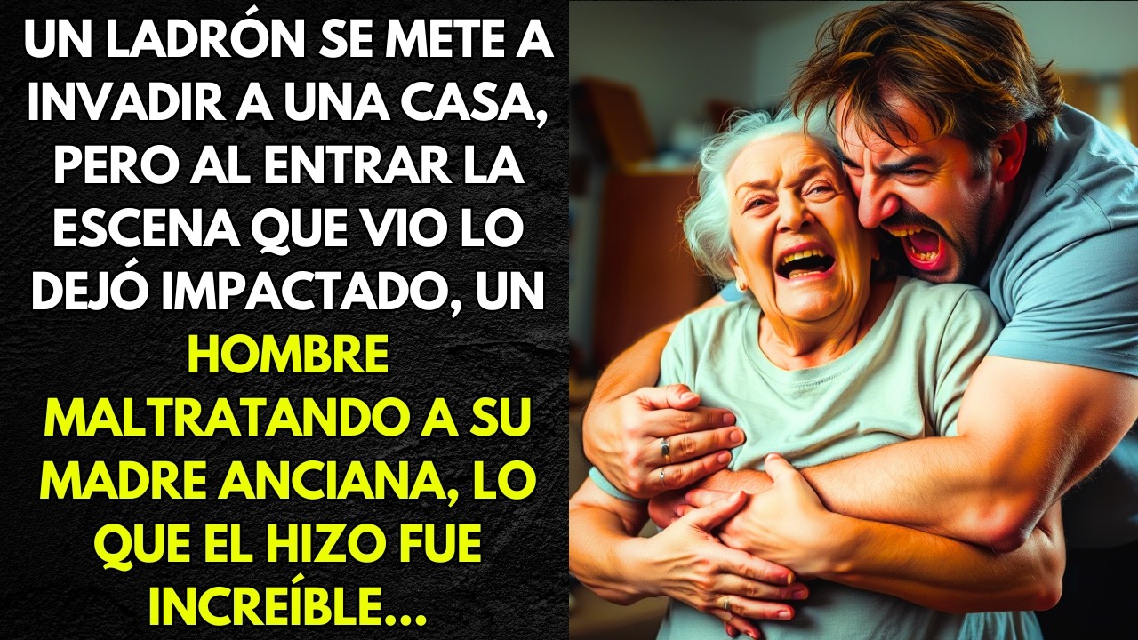 Ladrón se mete a Invadir una casa pero al entrar La Escena que Vio lo Dejó IMPACTADO...
