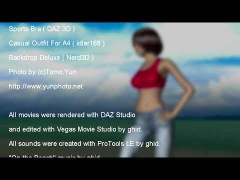 Beauty on The Beach, 3D CG Animation