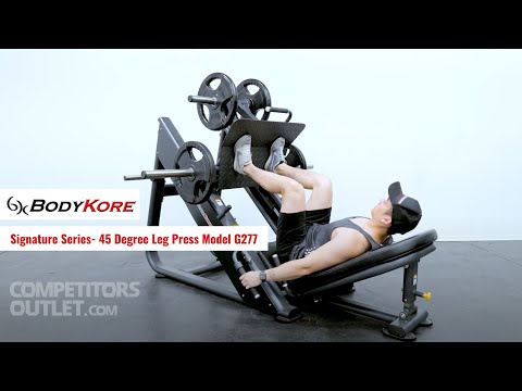 BodyKore Signature Series 45 Degree Leg Press G277