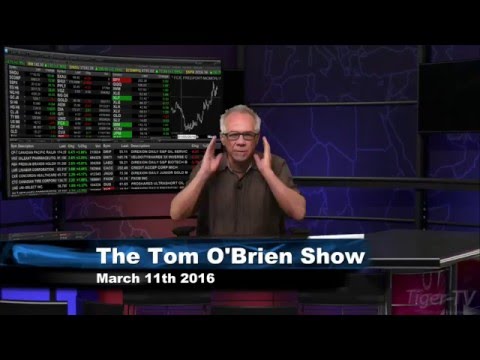 March 11th Daily Stock Market Recap by Tom O'Brien on TFNN   2016