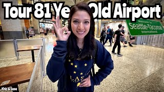 Seattle-Tacoma International Airport Full Tour (SEA) | Gates A-D, Shops and Restaurants Walkthrough