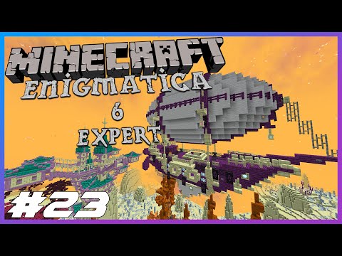 Enigmatica 6 Expert Ep.23 Exploring The End