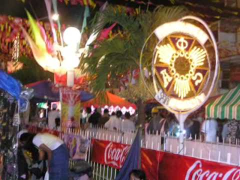 San Pablo City Fiesta 2007 Street Scene At Night