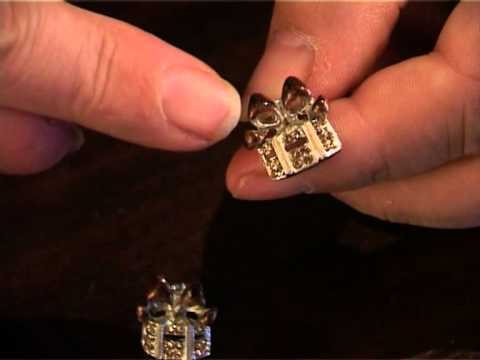 Crystal Chocolate Box Earrings