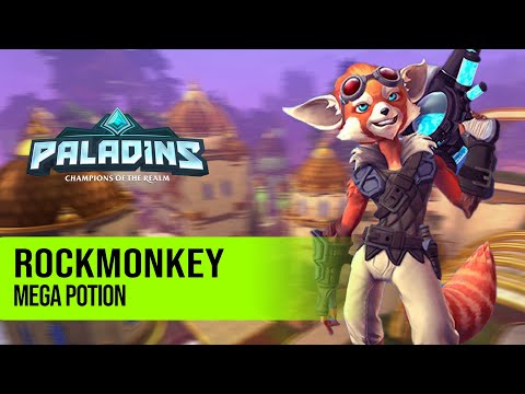 MEGA POTION l rockmonkey Pip PALADINS PRO COMPETITIVE GAMEPLAY