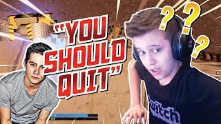This Coach That I Hired Told Me To Quit Fortnite Battle Royale