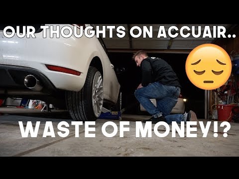 BAGGED Mk6 Gti problems with Accuair E-Level.. NEW Air Management?