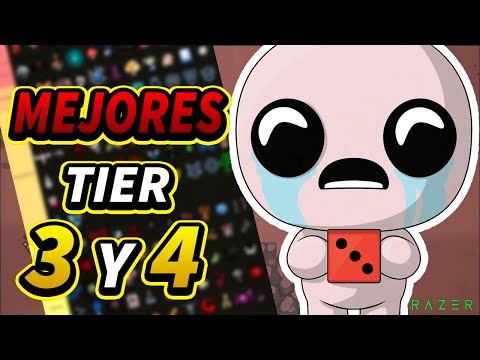 Clasifico TODOS los objetos TIER 3 y TIER 4 de The Binding of Isaac Repentance