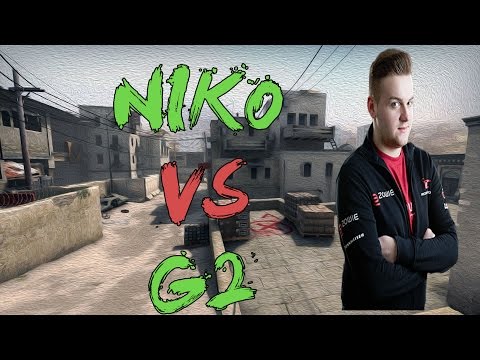 CSGO: POV mouz NiKo vs G2 (29/19) dust2 @ ECS Season 1