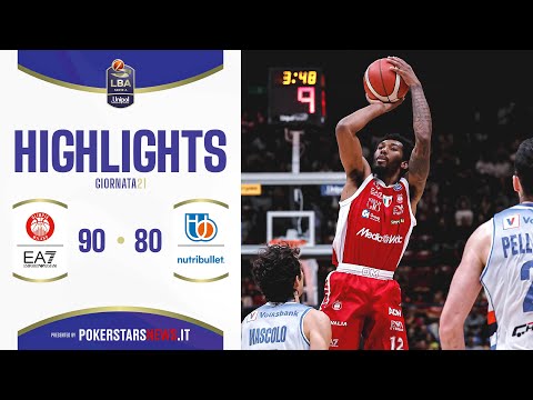 EA7 Emporio Armani Milano – NutriBullet Treviso Basket | Serie A Unipol 2024/25