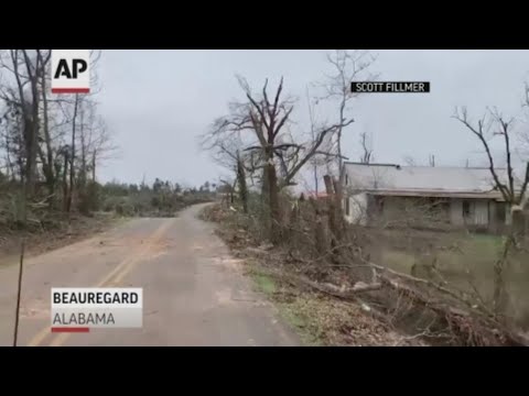 23 dead and dozens more missing after massive tornado sweeps through a rural Alabama county; the deadliest U.S. tornado in nearly six years left behind splintered lumber and twisted metal where homes once stood