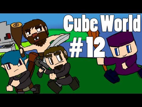 Cube World (Alpha) Co-op w/ Mischief & The Party Crew Part 12 - Wizards Why?