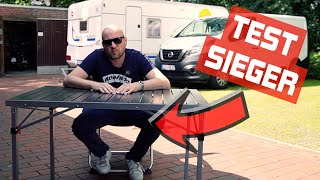 Campingtisch Test klappbar KingCamp Amazon Erfahrung