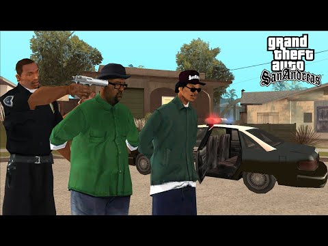 What Happens if CJ Becomes a COP at The Beginning of GTA SAN ANDREAS?