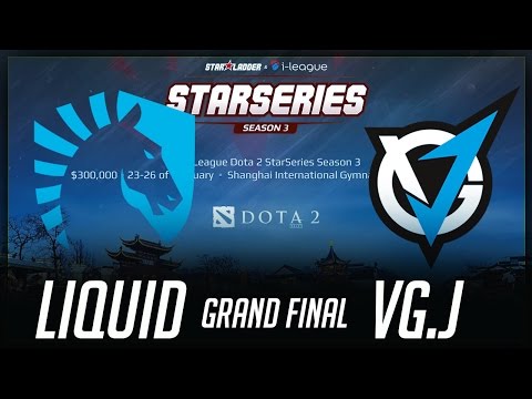 Liquid vs VG.J Grand Final Starladder i-League 2017 Lan Highlights Dota 2