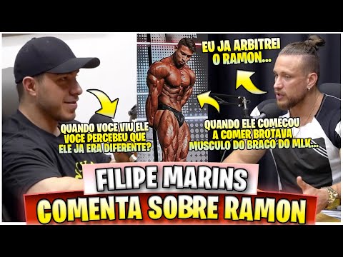 FILIPE MARINS COMENTA DE RAMON DINO PRO E REVELA QUE JA ARBITROU NO PASSADO RAMON.