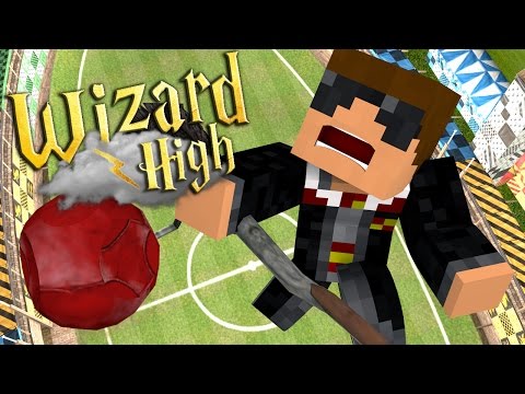 AviatorGaming - DEADLY FALL?! | Minecraft Wizard High | S:1 Ep.5 Minecraft Roleplay