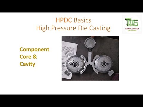High Pressure Die casting Component & Core Cavity