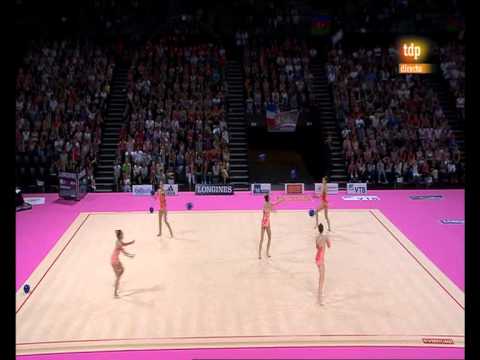 Mundial Gimnasia Ritmica 2011 AA UZBEKISTAN 5 BALLS