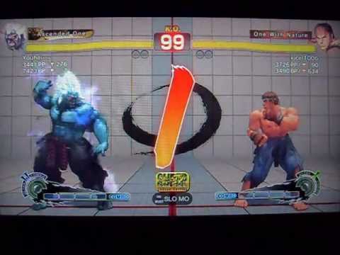 SSF4 AE: Youhei-_- (Oni) vs kicel1006 (Ryu)