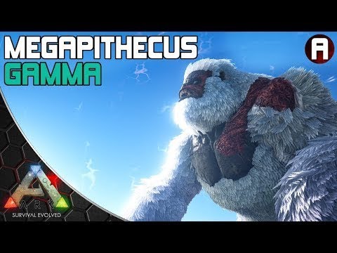 Ark Survival Evolved - SOLO Gamma Megapithecus Boss Fight