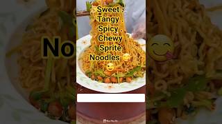 Sprite Noodles? 🍜🥤 The Viral Sweet & Spicy Noodle Recipe You Have to Try!