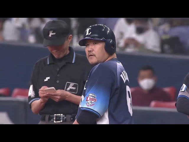 【6回表】ライオンズ・中村 同点に追いつくタイムリーヒットを放つ!! 2021/4/21 B-L