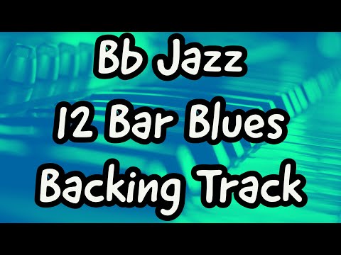 Bb SLOW JAZZ BLUES 12 BAR BACKING TRACK  75 BPM - 20 MINUTE BLUES JAM TRACK