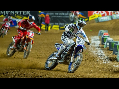 Reed, Dungey battle for podium contention in Phoenix - Monster Energy Supercross 2017