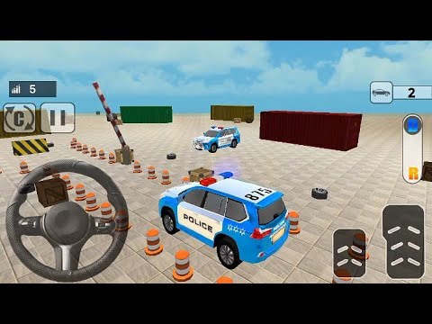 Police Jeep Spooky Stunt Parking 3D #3 - Level 2-9! Driving Emergency Vehicles - Android Gameplay