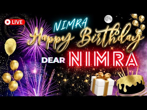 Happy Birthday Nimra 🥳🎉 | Happy Birthday Song 🎶 💎 | Whatsapp status