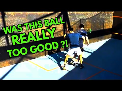 SQUASH. Was that shot reeallyy "TOO GOOD"?!