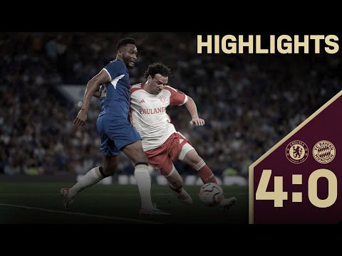 Chelsea Legends beat FCB! | FC Chelsea vs. FC Bayern 4-0 | Highlights
